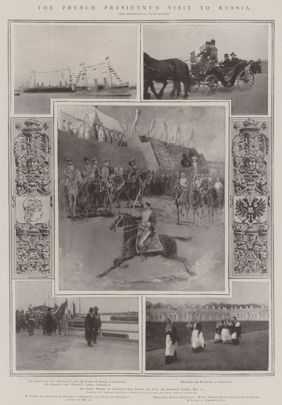 Den franske presidentens besøk i Russland av Henry Charles Seppings Wright