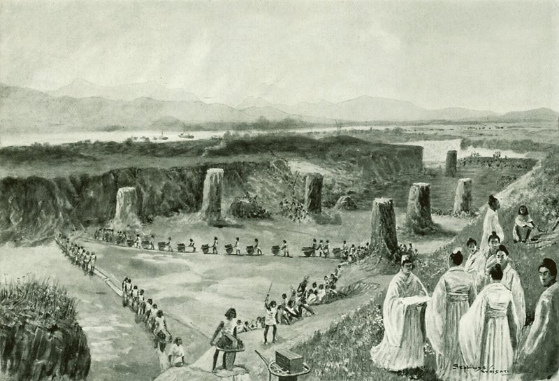 Den store kanalen i Kina av Henry Charles Seppings Wright