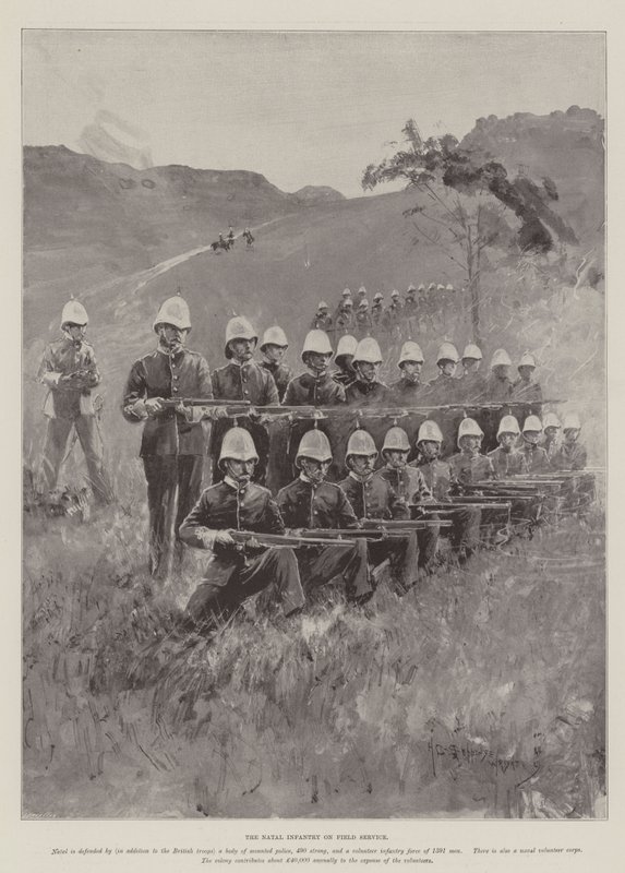 Natal-infanteriet på felttjeneste av Henry Charles Seppings Wright