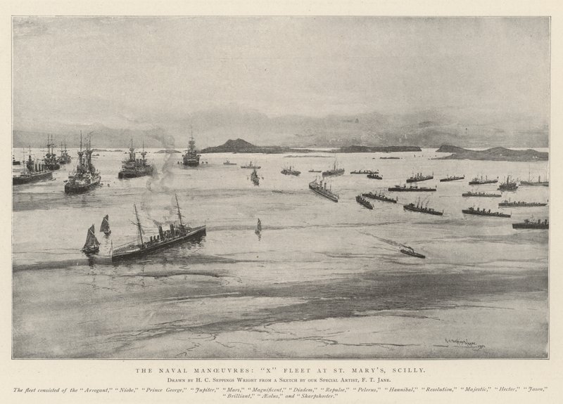 Sjømanøvrene, X Fleet at St Mary