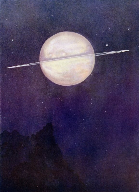 Planeten Saturn av Henry Charles Seppings Wright
