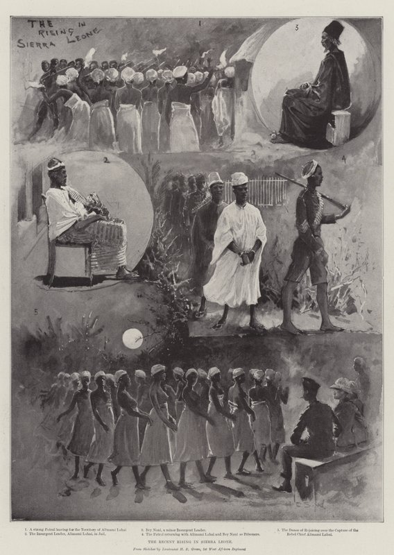 Den siste oppgangen i Sierra Leone av Henry Charles Seppings Wright