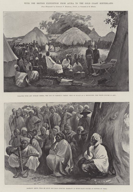 Med den britiske ekspedisjonen fra Accra til Gold Coast Hinterland av Henry Charles Seppings Wright