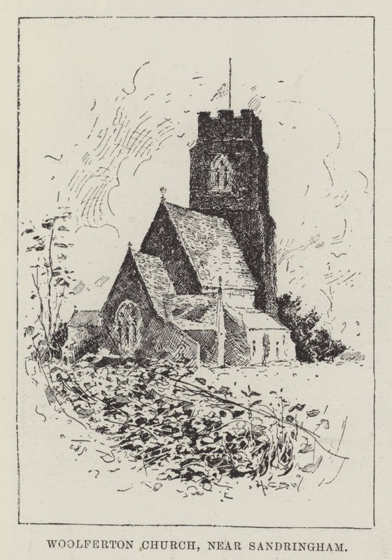 Woolferton Church, nær Sandringham av Henry Charles Seppings Wright