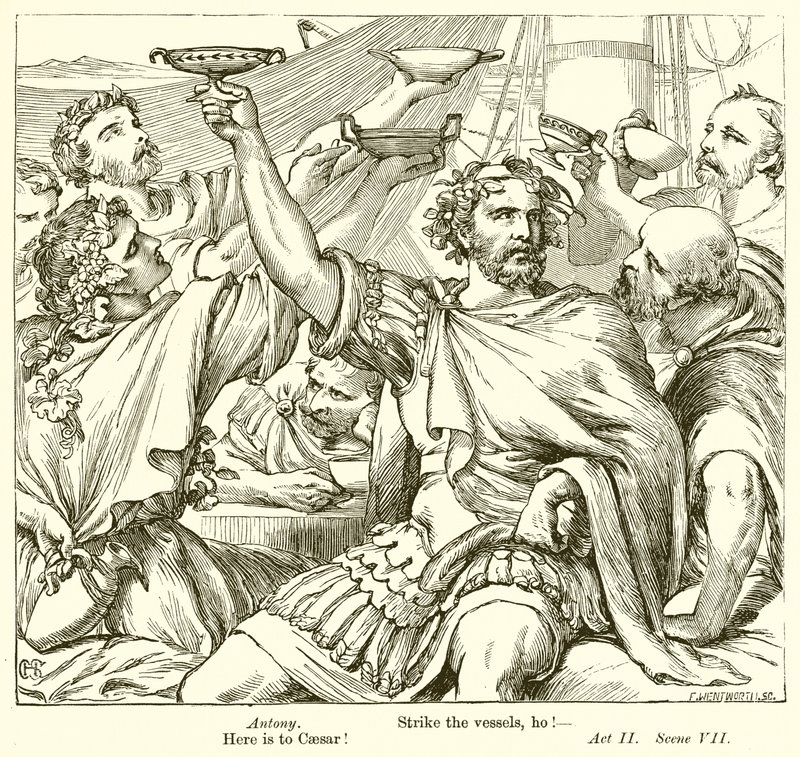 Antony og Cleopatra av Henry Courtney Selous