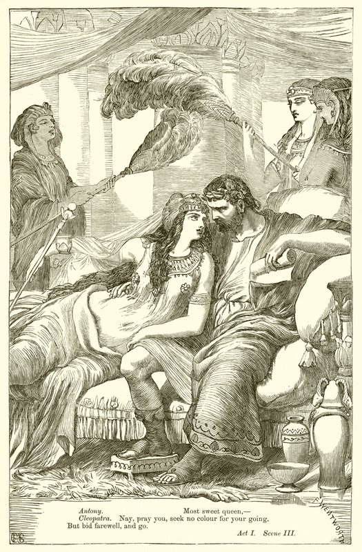 Antony og Cleopatra av Henry Courtney Selous