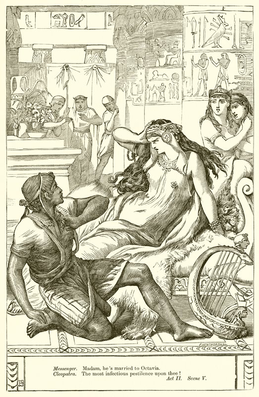 Antony og Cleopatra av Henry Courtney Selous