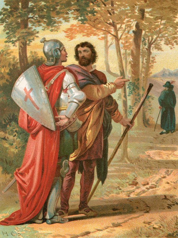 Christian og Hopeful overtar By-ends av Henry Courtney Selous