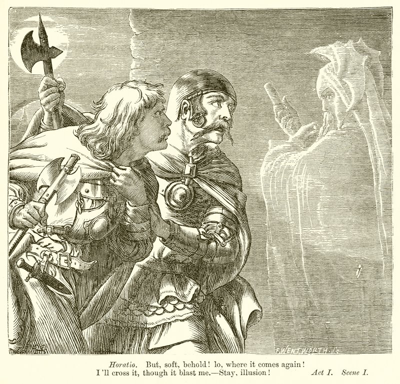 Hamlet av Henry Courtney Selous