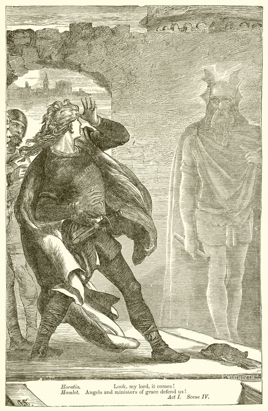 Hamlet av Henry Courtney Selous