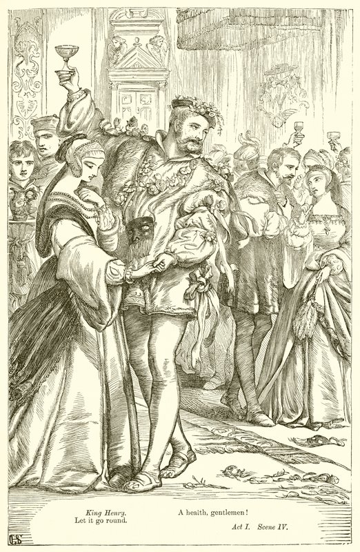 Kong Henrik VIII av Henry Courtney Selous