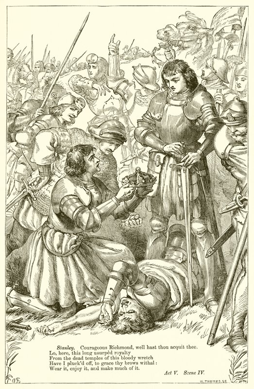 Kong Richard III av Henry Courtney Selous