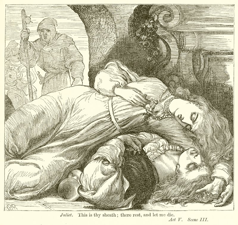 Romeo og Julie av Henry Courtney Selous