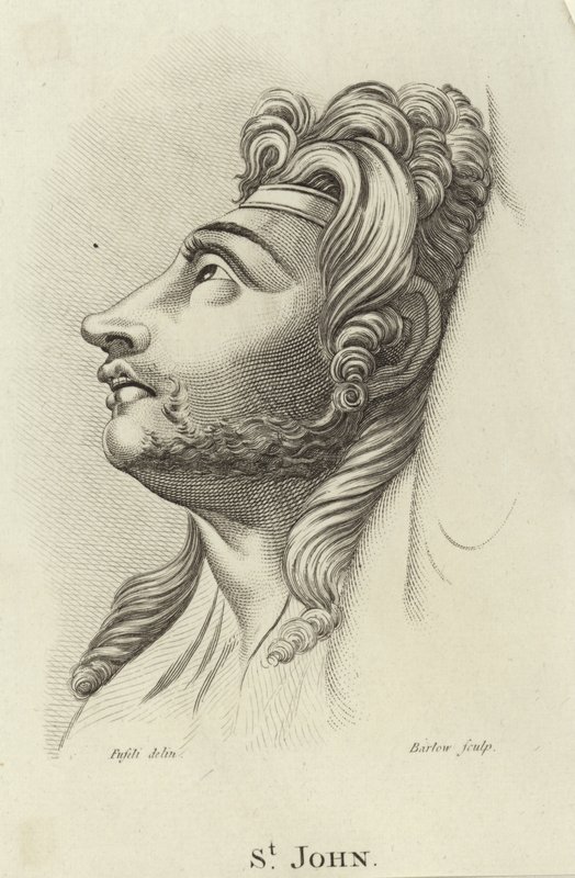 Saint John av Johann Heinrich Füssli