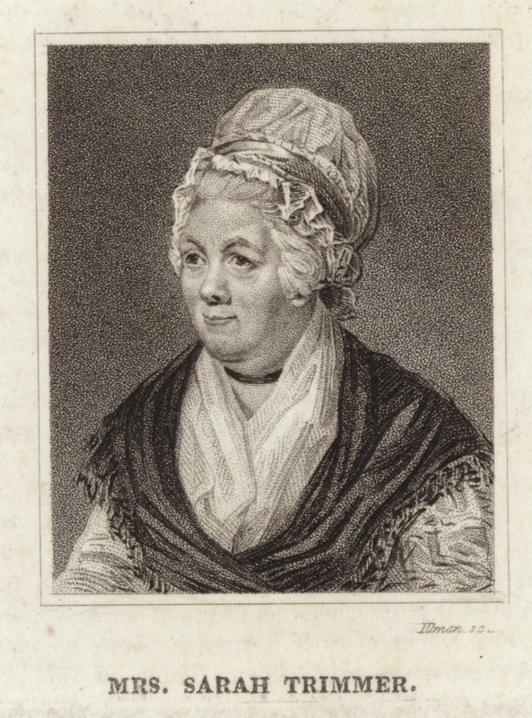 Portrett av Sarah Trimmer av Henry Howard