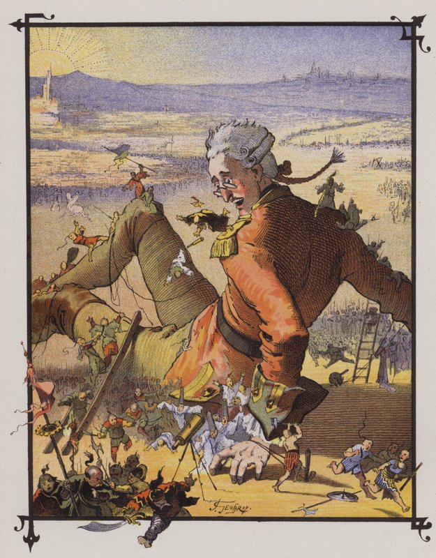 Gulliver i Lilliput av Henri Jules Jean Geoffroy