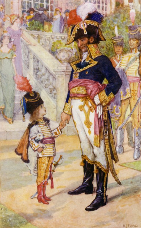 Foruten den hvite kaninen beundret Aurore general Murat sterkt av Henry Justice Ford