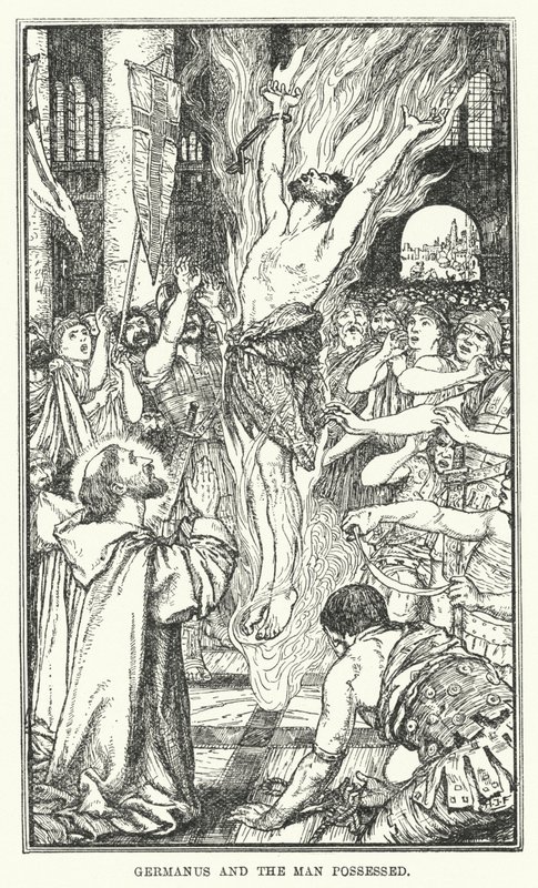 Germanus og mannen besatt (medlemmer) av Henry Justice Ford