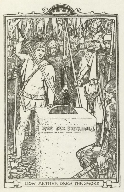 Hvordan Arthur trakk sverdet av Henry Justice Ford