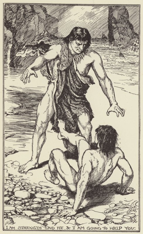 Jeg er styrke sa han, og jeg skal hjelpe deg av Henry Justice Ford