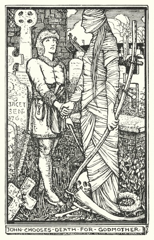John velger Death for Godmother (litho) av Henry Justice Ford