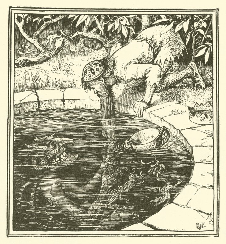 Kong Kojata (gravering) av Henry Justice Ford
