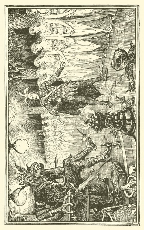 Kong Kojata (gravering) av Henry Justice Ford