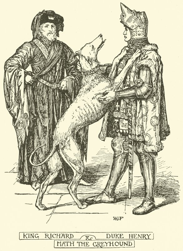 Kong Richard og hertug Henry Math the Greyhound av Henry Justice Ford