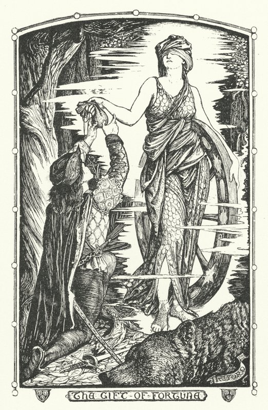 The Gift of Fortune (gravering) av Henry Justice Ford