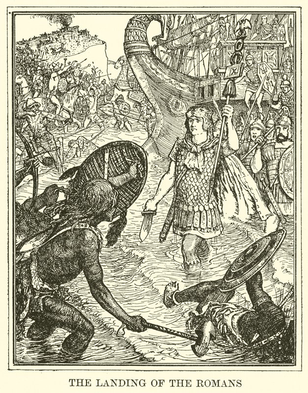 Romernes landgang av Henry Justice Ford