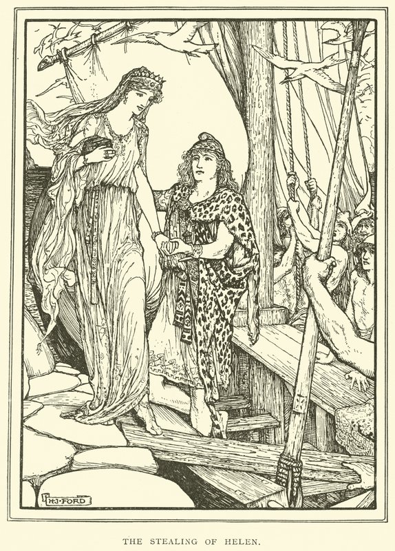 Stjelingen av Helen av Henry Justice Ford