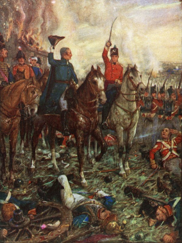 Waterloo, 19.00, 18. juni 1815 av Henry Justice Ford