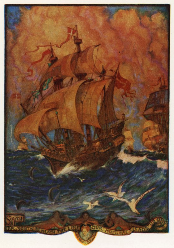 Med Francis Drake i tropene av Henry Justice Ford
