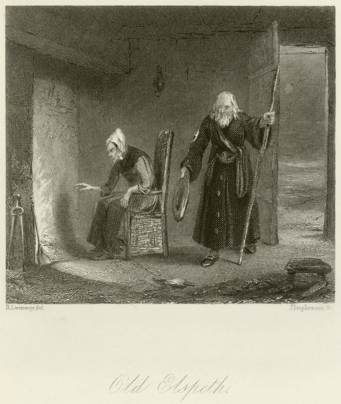 Gamle Elspeth av Henry Liverseege