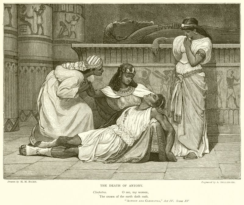 Antony og Cleopatra av Henry Marriott Paget