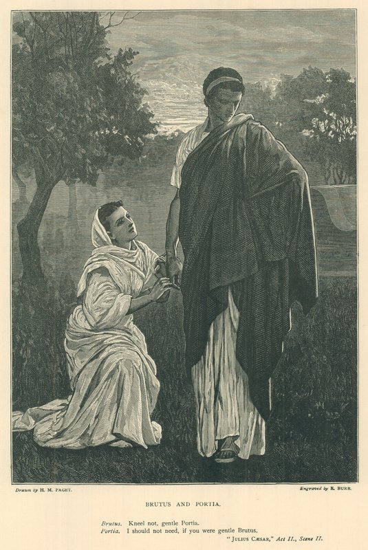 Illustrasjon for Julius Caesar av Henry Marriott Paget