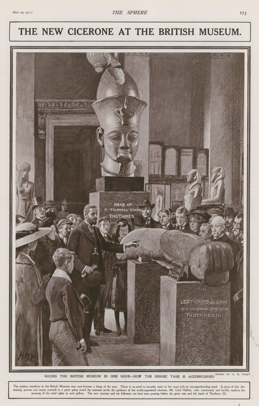 Den nye Cicerone på British Museum av Henry Marriott Paget