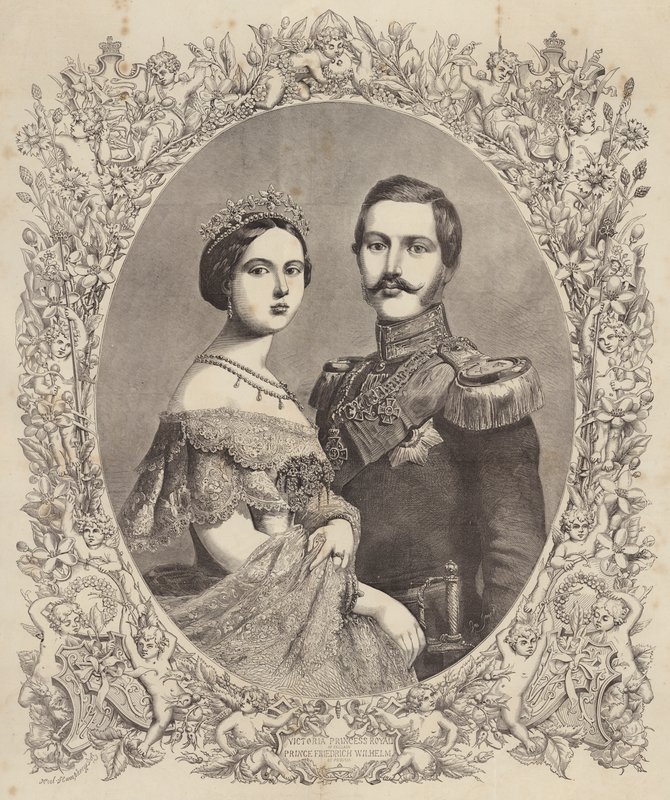 Victoria, Prinsesse Royal av England, Prins Friedrich Wilhelm av Preussen av Henry Noel Humphreys