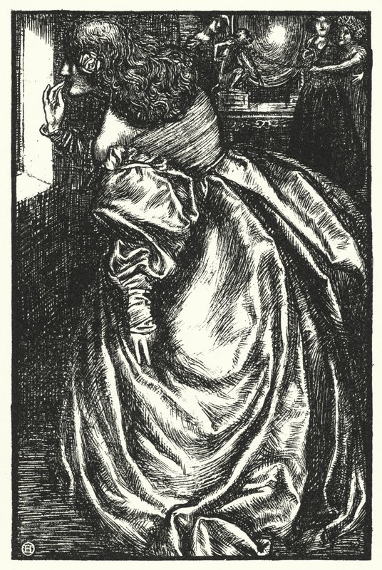 Matthew Arnold-dikt: Hertuginnen Marguerite (gravering) av Henry Ospovat