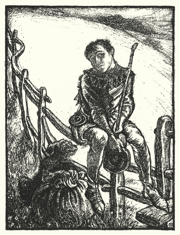 Shakespeare-sang: "A merry heart goes all the day, You sad, tires in mile-a" (litho) av Henry Ospovat