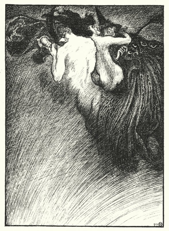 Shakespeare-sang: "Saint Withhold" (litho) av Henry Ospovat