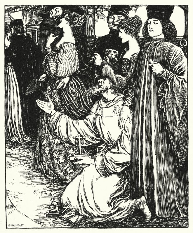 Shakespeares sonetter, Sonnet LXVI (lito) av Henry Ospovat