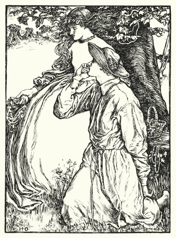 Shakespeares sonetter, Sonnet XCI (litho) av Henry Ospovat