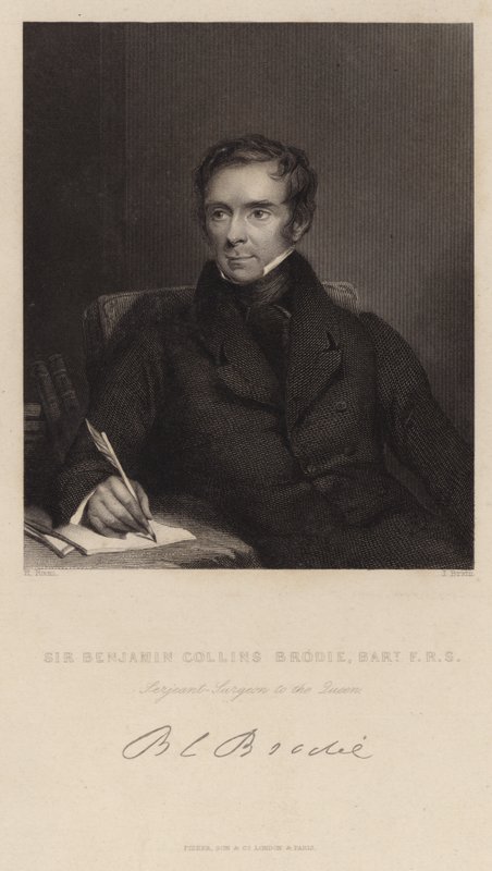 Portrett av Sir Benjamin Collins Brodie av Henry Room