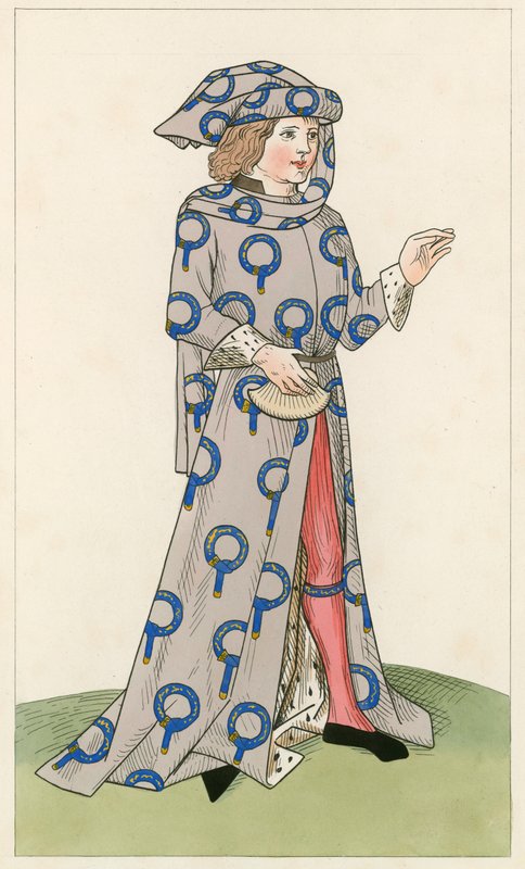 A Knight of the Garter, ca 1470, av Henry Shaw