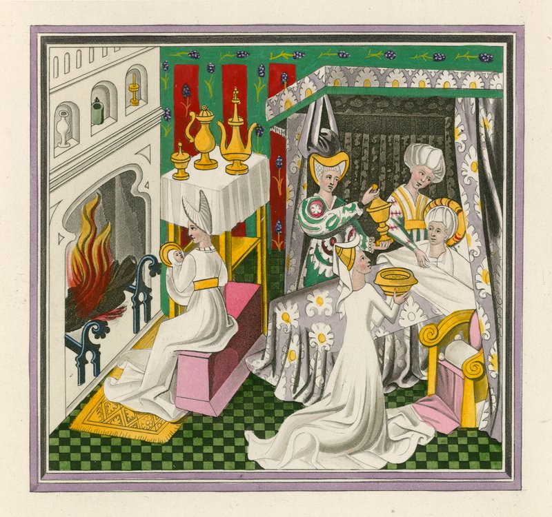 Fødsel av St Edmund, 1433 av Henry Shaw