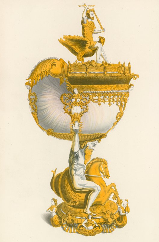 Cup, i hennes Majestets samling i Windsor, ca 1530 av Henry Shaw