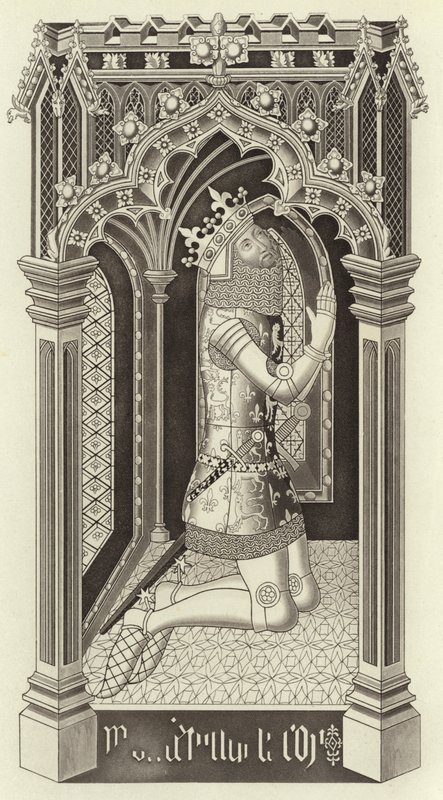 Edward III, ca 1355, fra St Stephen