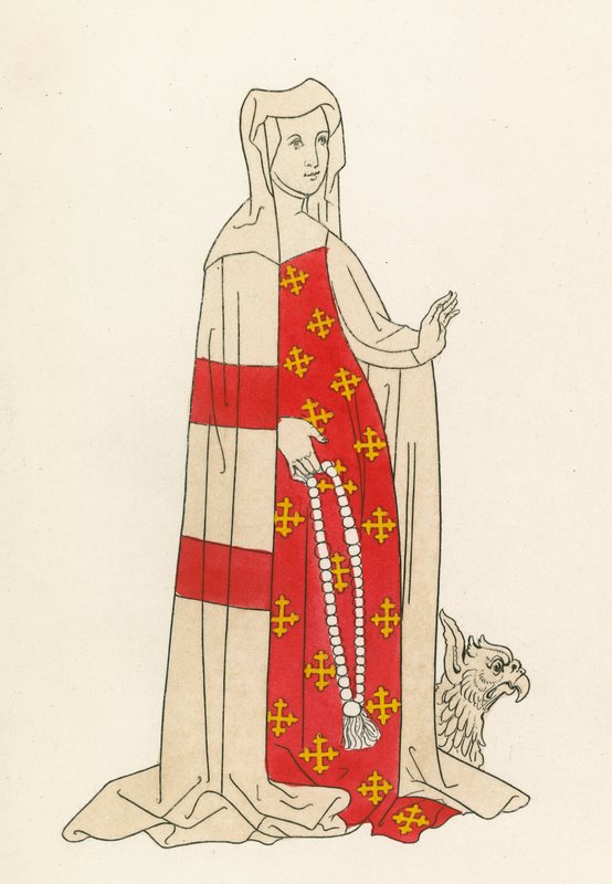 Isabella, kone til William Beauchamp, 1483-85 av Henry Shaw