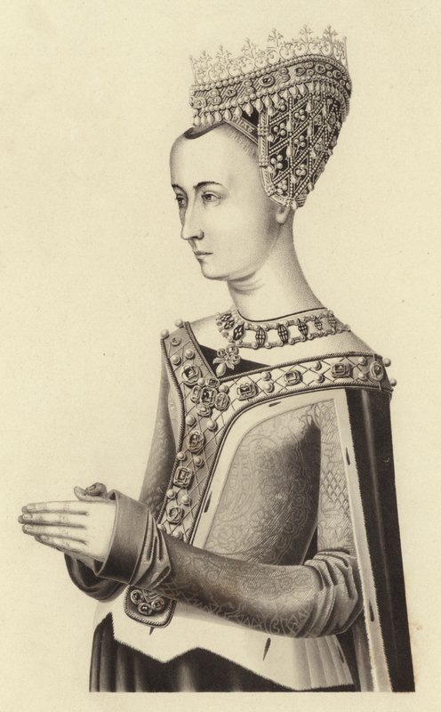 Margaret, dronning av James III av Skottland, ca 1483 av Henry Shaw